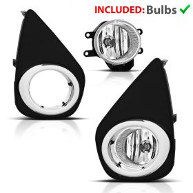 For 2015-2017 Toyota Yaris Fog Lights+Wiring Harness+Switch+Bracket 2016 Pair