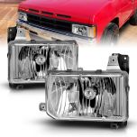 AmeriLite Replacement Headlights Set For Hardbody D21 - Passenger and Driver Side