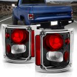 AmeriLite Carbon Replacement Brake Tail Lights Housing Set For Chevy / GMC Full Size - Passenger and Driver Side