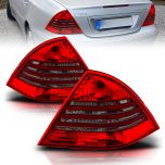 AmeriLite Taillights Red/Smoke For Mercedes BenzC Class W203 - Passenger and Driver Side