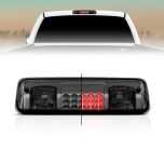 AmeriLite for 2004-2008 Ford F150 | 07-10 Explorer Sport | Lincoln Mark LT Smoke Red LED Cargo 3rd Brake Light Center High Mount Stop Lamp